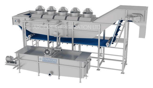 Process Machines Belt Cooler